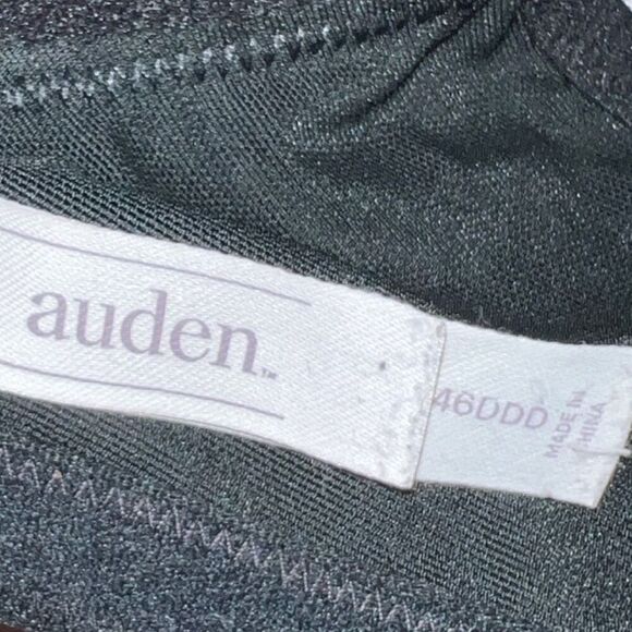 Plus Size Black Lace Auden Balconnette Lightly Lined Bra Size 46DDD - Picture 5 of 6